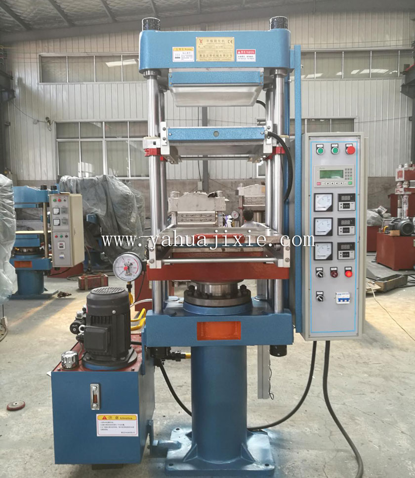 50T前后帶推拉模裝置全自動硫化機(jī)