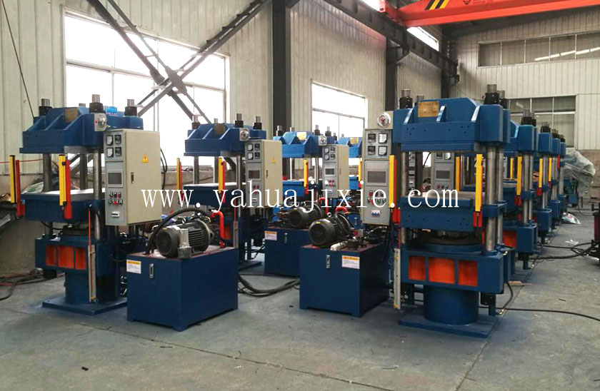 帶安全光柵快慢速硫化機