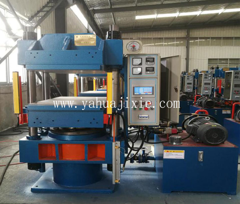 帶安全光柵快慢速硫化機